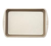 Orsina Bpa Free 38Cm Roasting Pan, Champagne Finish Roasting Dish For Kitchen, Elegant Roasting Pan For Baking