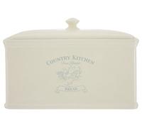 Country Kitchen Bread Crock, Dolomite, Cream