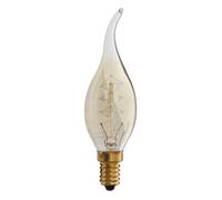 Orsina Bulbs C35t E14 220v 40 Watt Bulb - 115mm in Gold Orsina Gold