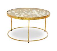 Orsina Butterfly Coffee Table For Living Room, Round Table For Patio, Elegant Bedside Table, Modern Lounge Table