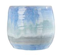 Orsina Caldera Blue Ceramic Planter