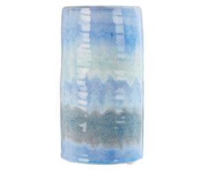 Orsina Caldera Blue Ceramic Vase