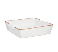Orsina Calisto Terracotta White Glazed Oven to Table Dish Orsina White