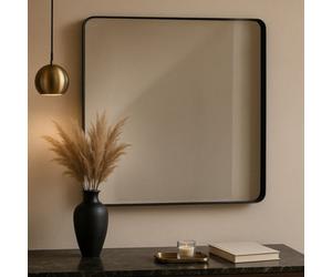 Orsina Candi Cindy Gold Finish Squared Wall Mirror