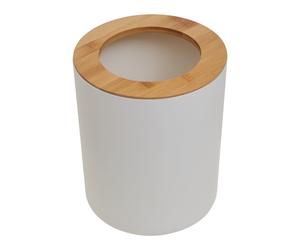 Orsina Canyon Dust Bin in White Orsina White