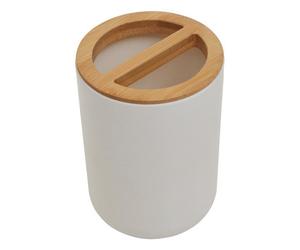 Orsina Canyon White Toothbrush Holder