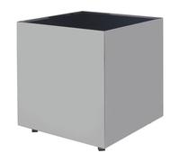 Orsina Carlox Square Chrome Finish Side Table