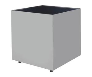 Orsina Carlox Square Chrome Finish Side Table