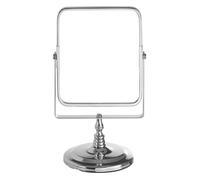 Orsina Cassini Chrome Table Mirror In Silver Silver One Size
