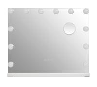 Orsina Cassini Illuminated Free Standing Vanity Mirror in Clear Orsina Clear