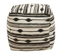 Orsina Cefena Square Pattern Pouffe
