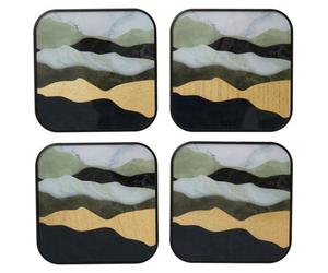 Orsina Celina Set Of Four Square Coasters