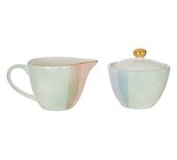 Orsina Ceramic Sugar Pot & Creamer Set, Hand-Painted Pot & Coffee Creamer, Perfect Sugar Jar or Creamer Dispenser Orsina Multicolor