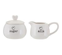 Orsina Charm Milk And Sugar Set White