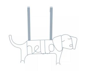 Orsina Charming Design Sausage Dog Over The Door Hanger, Versatile Storage Over Door Hooks, Sturdy Hanging Hooks