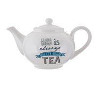 Orsina Charming Design Teapot, Durable Design Tea Pot For Dining Table, Practical Design Tea Pot For Breakfast in Cream Orsina Cream