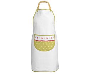 Orsina Charming Rose Cottage Apron, Floral Design Kitchen Apron For Cooking, Adjustable Strap Kitchenware Accessory