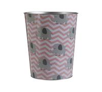 Orsina Cheerful Dream Big Waste Bin, Elephant Design Kitchen Bin, Durable Indoor Waste Bin For Kids Bedroom