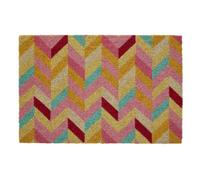 Orsina Chevron Pattern Coir Door Mat