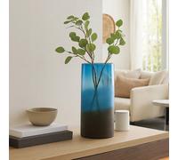 Orsina Chiara Large Blue Sand Effect Vase