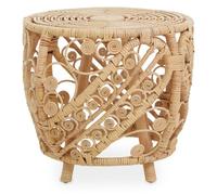 Chic Design Large Natural Rattan Table, Versatile Coffee Table, Light Weight Cocktail Table, Side Table Premier Housewares Natural One Size