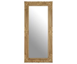 Orsina Chloe Wall Mirror, Natural, Wood, Wood, Glass
