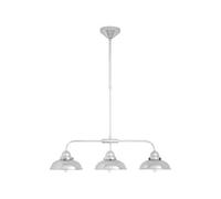 Jasper Pendant Light Three Lamps Sleek Chrome Finish