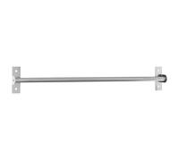 Orsina Chrome Hanging Rail, Wall Mounted Rail For Organising Kitchen Utensils Or Towels, Metal Construction in Metallic Silver Orsina Metallic Silver