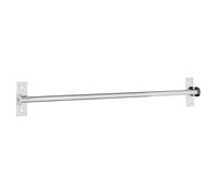 Orsina Chrome Hanging Rail, Wall Mounted Rail For Organising Kitchen Utensils Or Towels, Metal Construction in Silver Orsina Silver