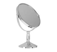Chrome Large Swivel Mirror Premier Housewares Silver One Size