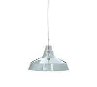 Orsina Chrome Metal Pendant Light, Reflective Chrome Ceiling Light With Wide Shade, Modern Pendant Lighting