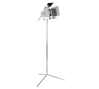 Orsina Chrome Spotlight Tall Floor Lamp, Diffused Light Standing Lamp, Tripod Standard Floor Light For Reading