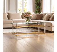 Orsina Clarence Glass Coffee Table