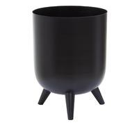Orsina Classic & Timeless Design Vase, Iron Constructed Flower Vase, Easy To Maintain Vase For Flowers in Black Orsina Black