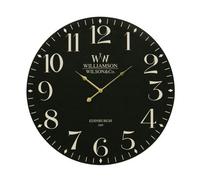 Premier Housewares 2200473 Classical Wall Clock, 60 cm - Black
