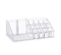 Clear Cosmetics Organiser - 16 Compartment