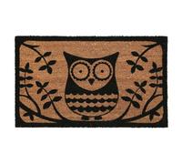 Premier Housewares Owl Coir Doormat, 60 x 40 cm
