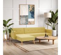 Orsina Comfortable Hagen Grey Large Corner Sofa Bed, Functional Pull Out Sofa Bed For Livingroom, Modern Sofa Bed in Green Orsina Green