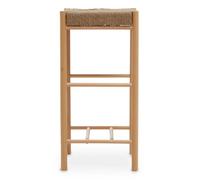 Interiors by PH Bandar Hemp Rope Bar Stool Natural, Brown