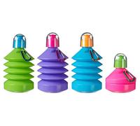 Compact Collapsible Water Bottle, Vibrant Collapsible Drink Bottle, Durable Foldable Flexible Water Bottle