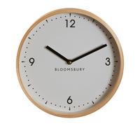 Orsina Compact & Lightweight Small Wall Clock, Sleek Clock In Kitchen, Modern Design Wall Clock For Indoor in White Orsina White