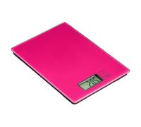 Orsina Compact Orange Glass Kitchen Scale, Elecronic Style Scale For Kitchen Ingredients, Easy To Read Baking Scale in Pink Orsina Pink