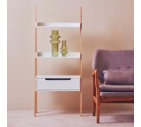 Orsina Compact Shelf Unit, Ample Storage Large Unit Rack, Durable & Long Lasting Tall Cupboards Shelving Unit in White Orsina White