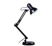 Orsina Comtemporary Desk Lamp, Modern & Timeless Design Bedside Table Light, Sleek Lamp On Livingroom Table in Black Orsina Black