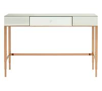 Orsina Contemporary Console Table, Functional Console Table For Hallway, Ample Storage Modern Console Table in Rose Gold Orsina Rose Gold