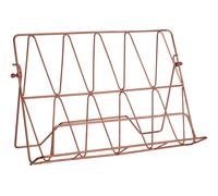 Premier Housewares 507561 Vertex Cookbook Stand - Copper Plated , 17 x 30 x 21 cm