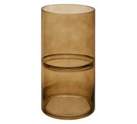 Orsina Contemporary Design Vase, Easy To Assemble Flower Ceramic Vase, Compact & Lightweight Vase For Flowers in Brown Orsina Brown