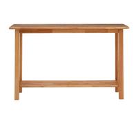 Maison by Premier Console Table Selby Rectangle Rubberwood Natural