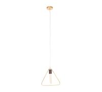 Premier Housewares Chandelier/Ceiling Light Gold Triangle Shaped Pendant Lights For Ceiling/Hallway/Living Room Robust Metal Hanging Lighting For Halls/Bedroom 5 x 150 x 30