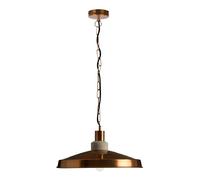 Orsina Copper Finish & Aluminum Pendant Light, Ceiling Light, Easy to Install Ceiling Pendant in Gold Orsina Gold